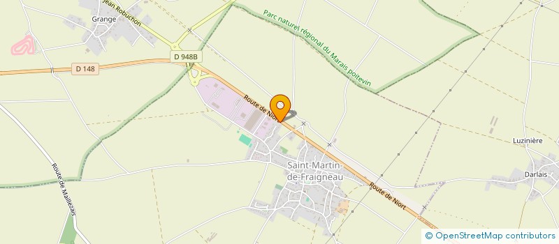 localisation de l'entreprise PYAC  FONTENAY-LE-COMTE