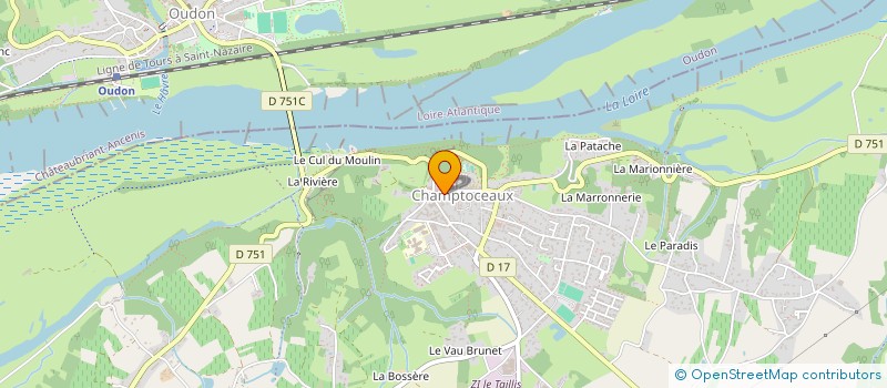 localisation de l'entreprise PYC IMMOBILIER  OREE-D'ANJOU