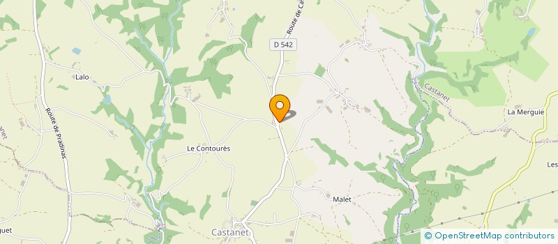 localisation de l'entreprise PYCASA  LE BAS SEGALA