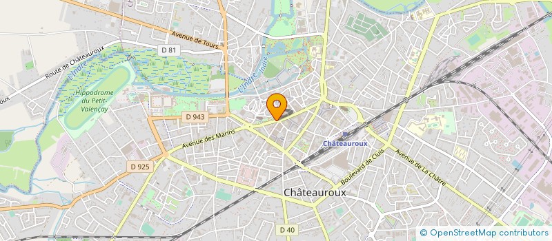 localisation de l'entreprise PYCOO à CHATEAUROUX