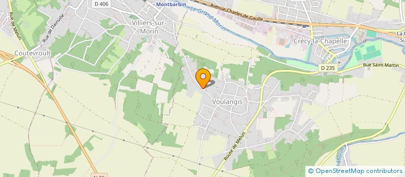 localisation de l'entreprise PYCROC  VOULANGIS