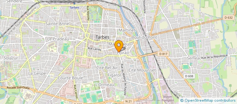 localisation de l'entreprise PYCT'EVENTS  TARBES
