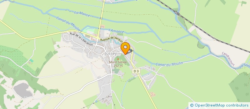 localisation de l'entreprise PYCTOGRAM  JUSSEY