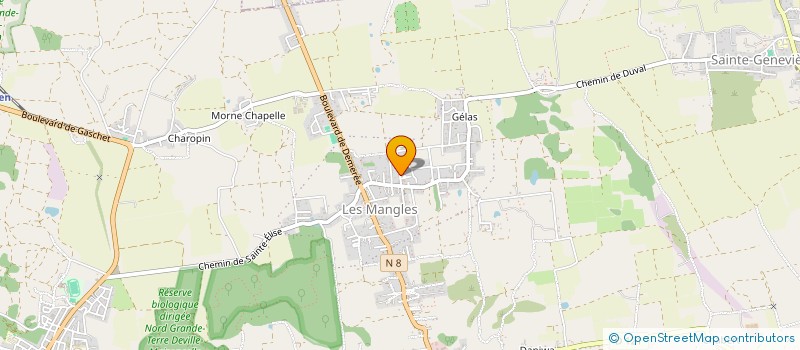 localisation de l'entreprise PYE BAKWA à PETIT-CANAL