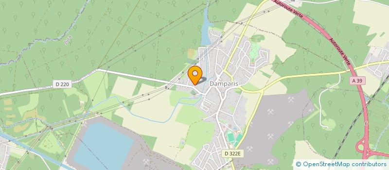 localisation de l'entreprise PYFFEL EN 4L  DAMPARIS