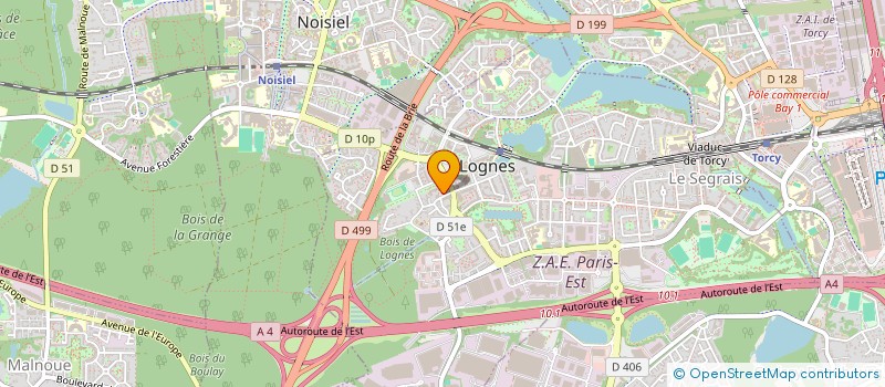 localisation de l'entreprise PYFO à LOGNES