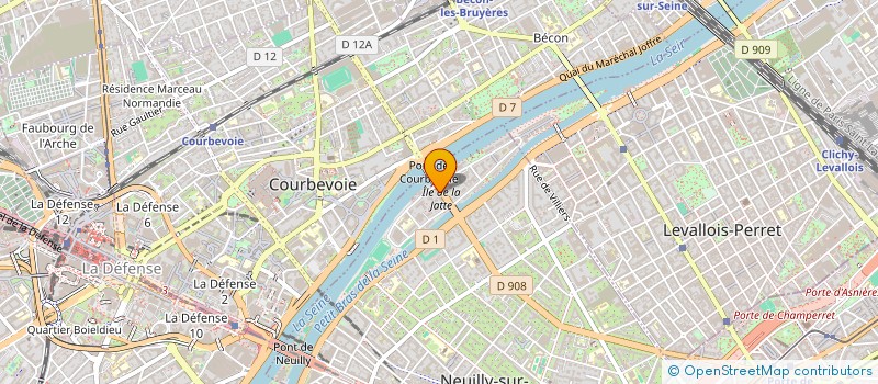 localisation de l'entreprise PYGA à NEUILLY-SUR-SEINE