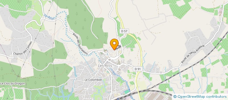 localisation de l'entreprise PYGAR à LES ARCS