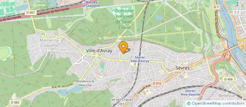localisation de l'entreprise PYGMALION PRODUCTIONS à VILLE-D'AVRAY