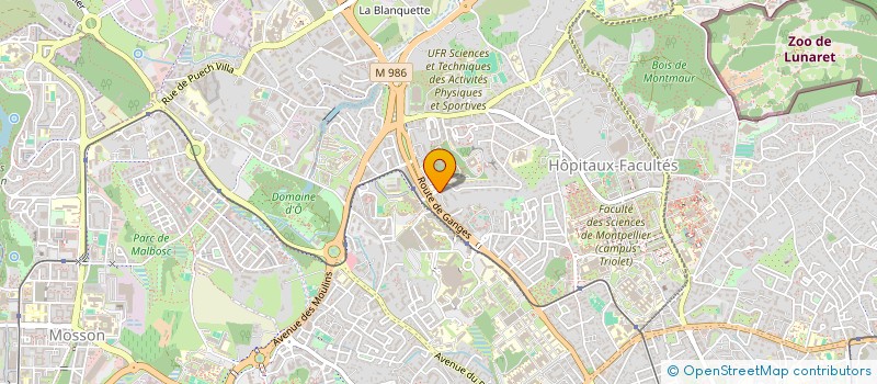 localisation de l'entreprise PYGMEE COMMUNICATION à MONTPELLIER