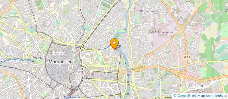 localisation de l'entreprise PYGMEE PRODUCTION à MONTPELLIER