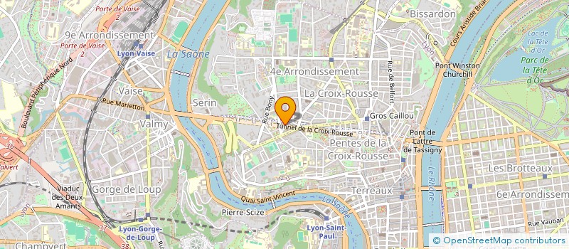 localisation de l'entreprise PYGMOPHONE à LYON 4EME
