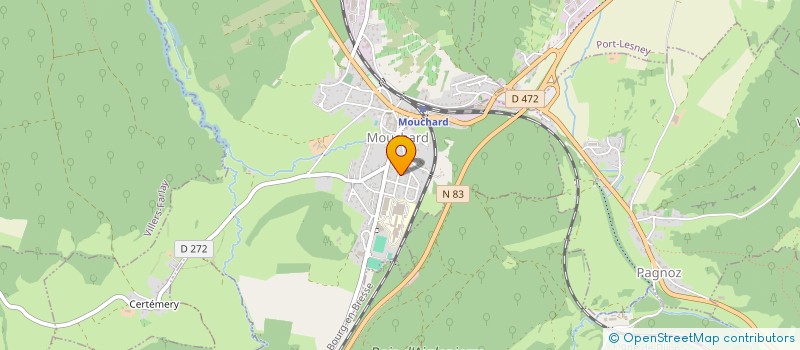 localisation de l'entreprise PYJBACO  MOUCHARD