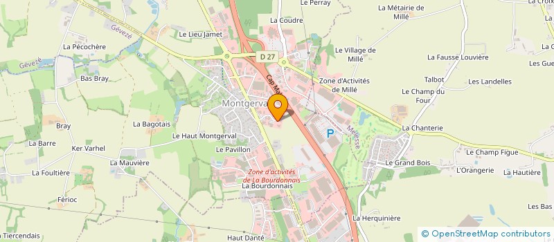localisation de l'entreprise PYL RENNES  LA MEZIERE