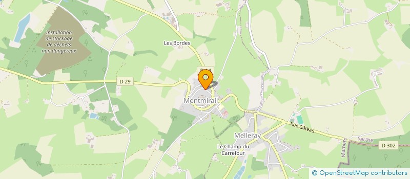 localisation de l'entreprise PYLA  MONTMIRAIL