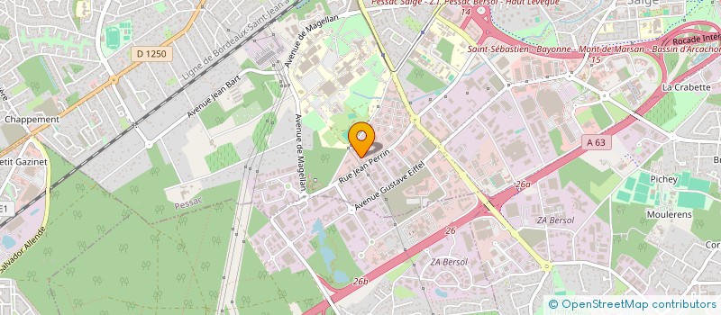 localisation de l'entreprise PYLA EVASION  PESSAC