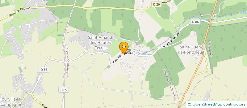 localisation de l'entreprise PYLA IMMOBILIER à AMFREVILLE-SAINT-AMAND