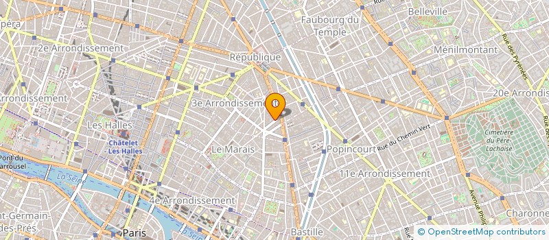 localisation de l'entreprise PYLADE  PARIS