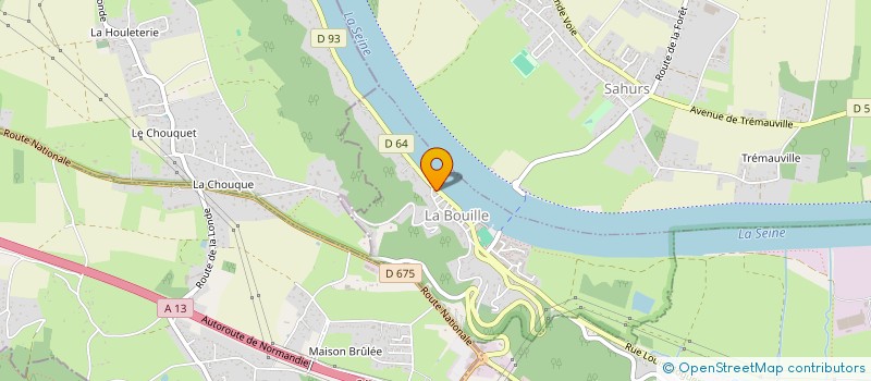 localisation de l'entreprise PYLB CONSEIL  LA BOUILLE