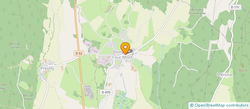 localisation de l'entreprise PYLE OU FACE à DOMPIERRE-SUR-MONT
