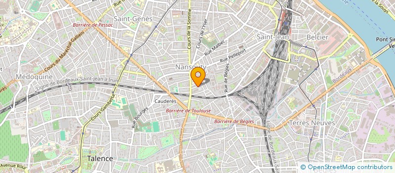 localisation de l'entreprise PYLOGIK  BORDEAUX