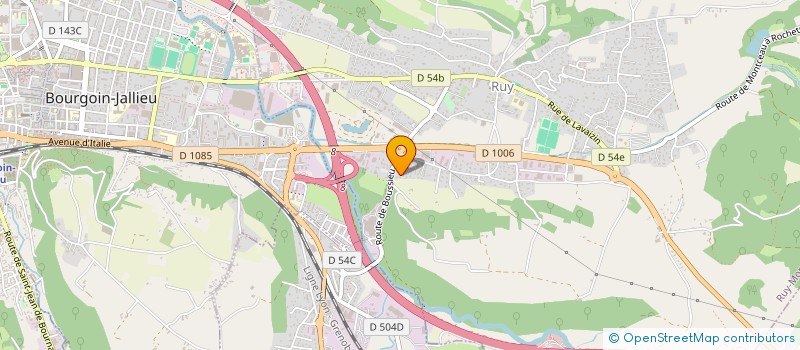 localisation de l'entreprise PYLONE  RUY-MONTCEAU