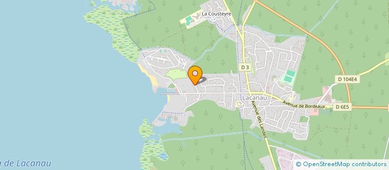 localisation de l'entreprise PYLONE  LACANAU