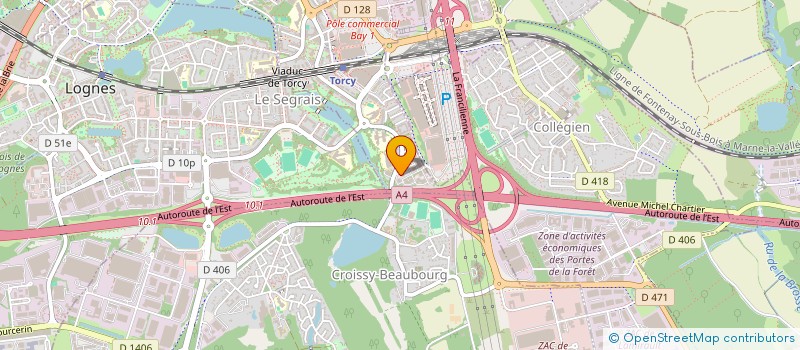 localisation de l'entreprise PYLOSS  TORCY