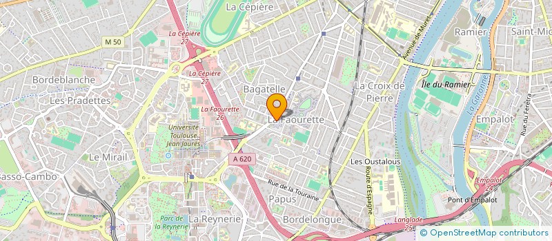 localisation de l'entreprise PYLOTEC à TOULOUSE