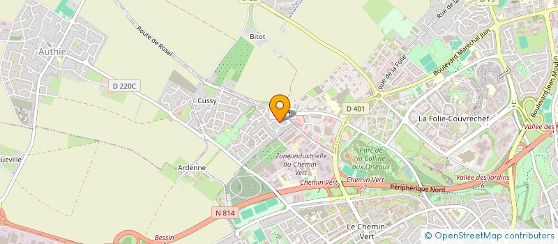 localisation de l'entreprise PYLUC  SAINT-GERMAIN-LA-BLANCHE-HERBE