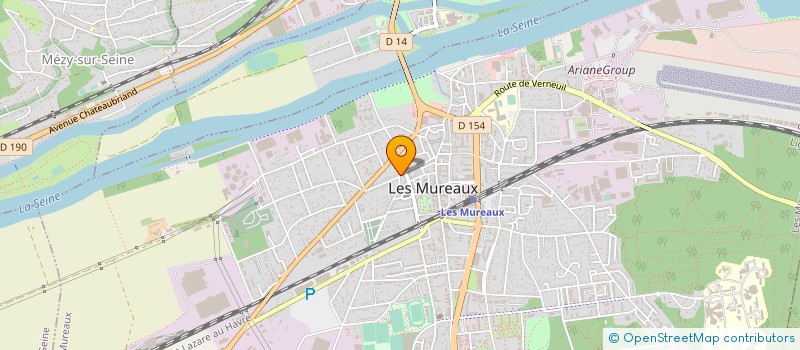 localisation de l'entreprise PYLUX à LES MUREAUX