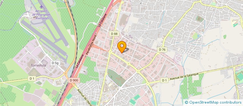 localisation de l'entreprise PYMA à PERPIGNAN