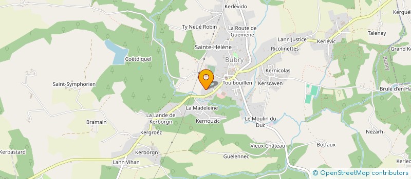 localisation de l'entreprise PYMAKI  PLUMELIAU-BIEUZY