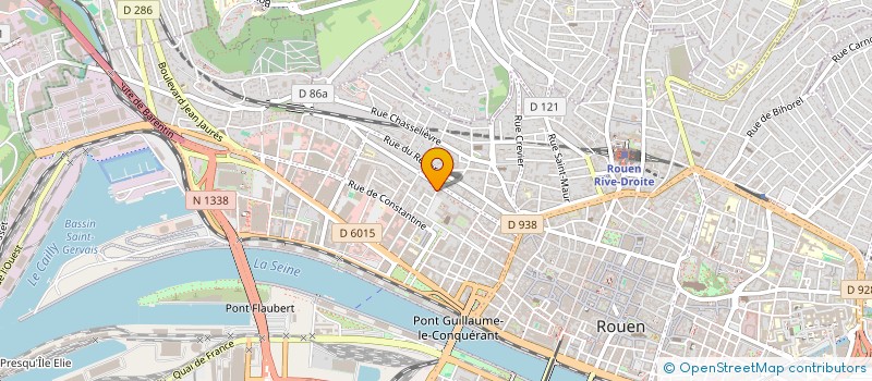 localisation de l'entreprise PYMALIS à ROUEN