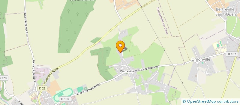 localisation de l'entreprise PYMORADY  BACQUEVILLE-EN-CAUX