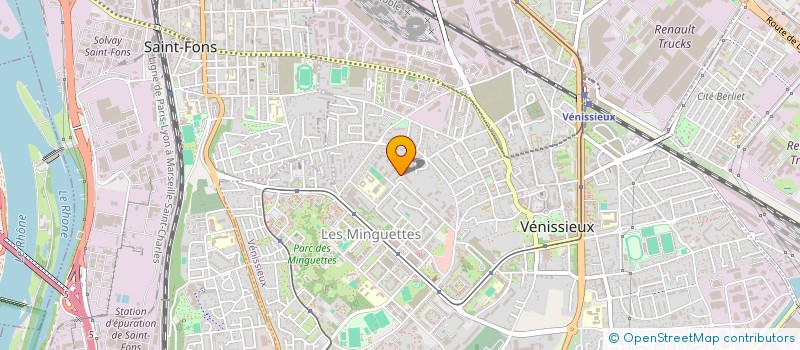 localisation de l'entreprise PYMPA-BABY  VENISSIEUX