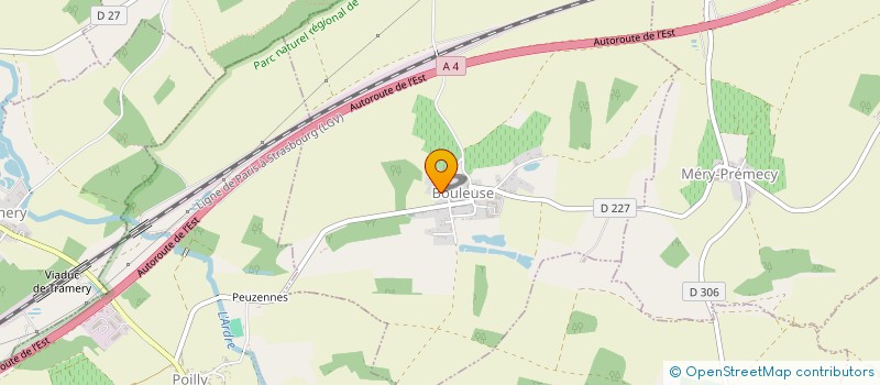 localisation de l'entreprise PYNIB 51  BOULEUSE