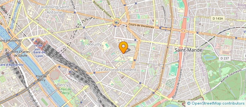 localisation de l'entreprise PYONI MEUBLES à PARIS
