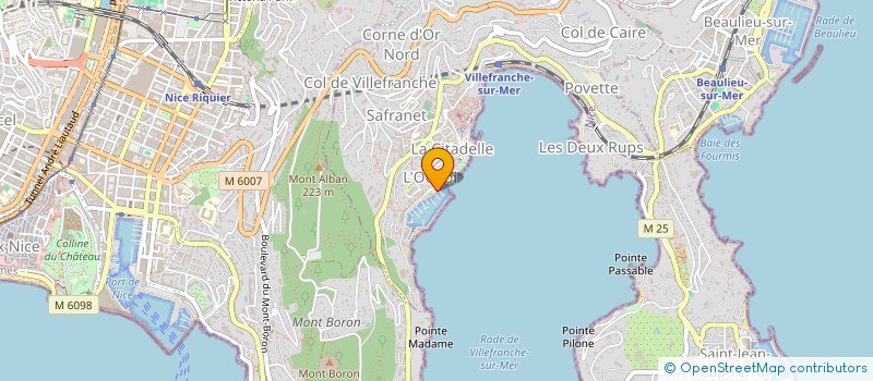 localisation de l'entreprise PYP PARTENAIRES à VILLEFRANCHE SUR MER