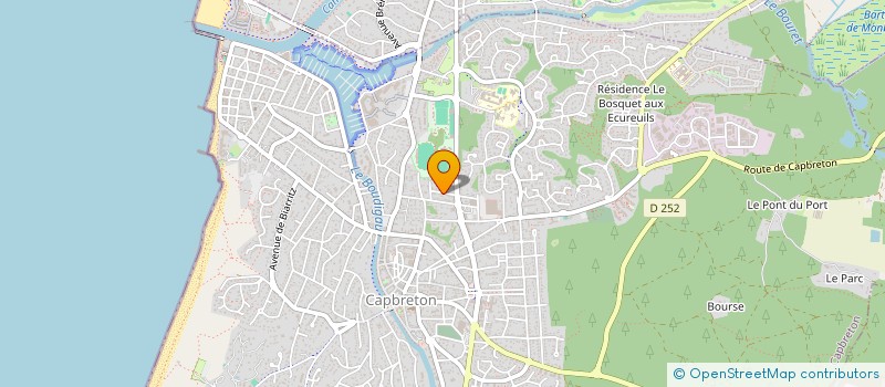 localisation de l'entreprise PYPA HOLDING  CAPBRETON