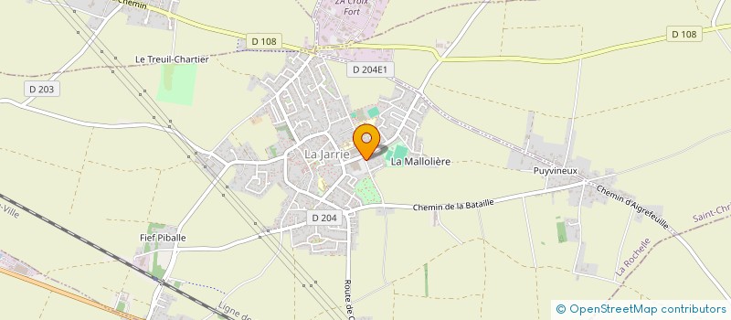 localisation de l'entreprise PYR'AM  LA JARRIE