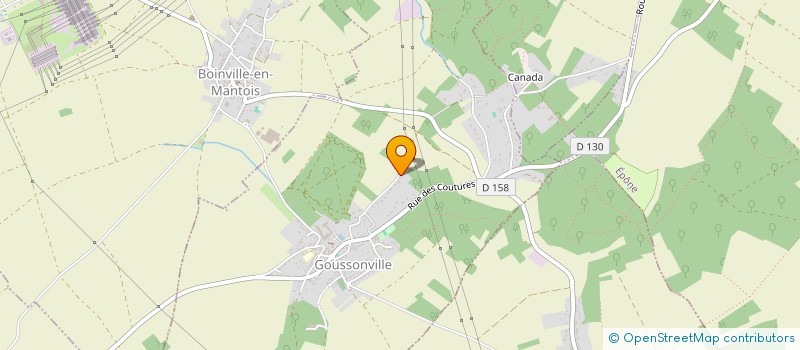 localisation de l'entreprise PYRAGONE SA  GOUSSONVILLE