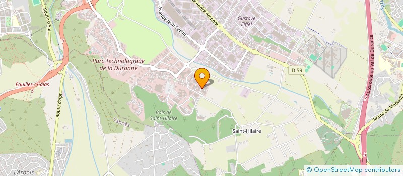 localisation de l'entreprise PYRAME SIM CONTROLE TECHNIQUE à AIX-EN-PROVENCE