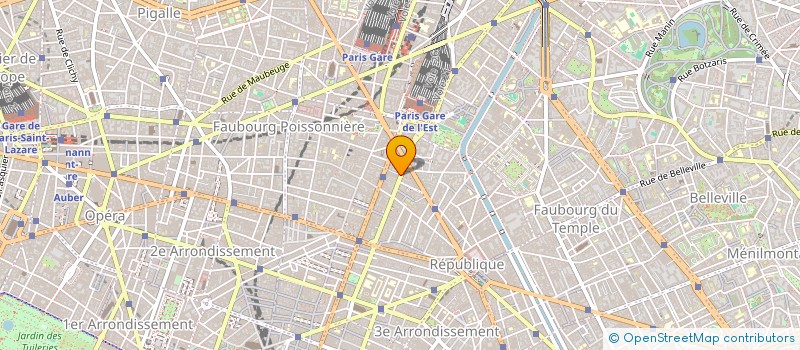 localisation de l'entreprise PYRAMID'29 à PARIS