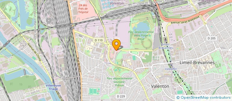 localisation de l'entreprise PYRAMID HOLDING  BUSSY-SAINT-GEORGES