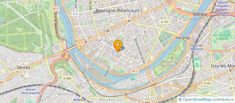 localisation de l'entreprise PYRAMID LOGISTIC FRANCE à BOULOGNE-BILLANCOURT