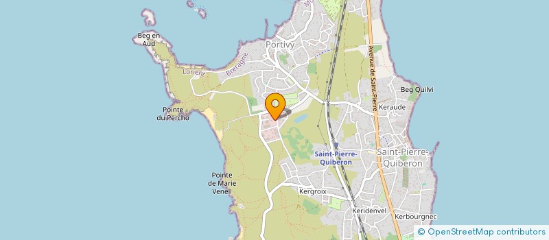 localisation de l'entreprise PYRAMIDAL à SAINT-PIERRE-QUIBERON