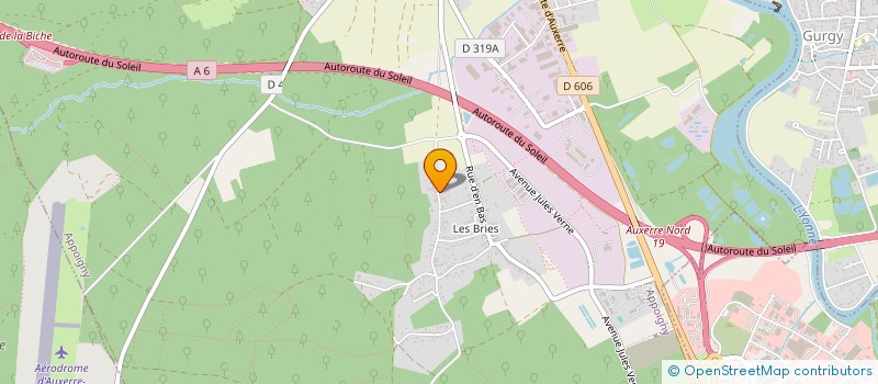 localisation de l'entreprise PYRAMIDAL  APPOIGNY