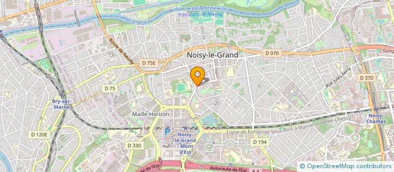 localisation de l'entreprise PYRAMIDE 2005  EMERAINVILLE