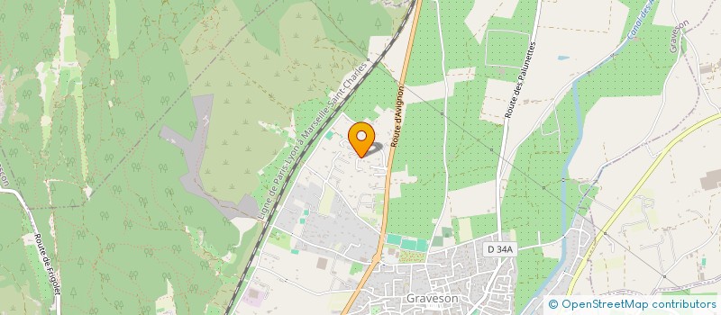 localisation de l'entreprise PYRAMIDE  GRAVESON